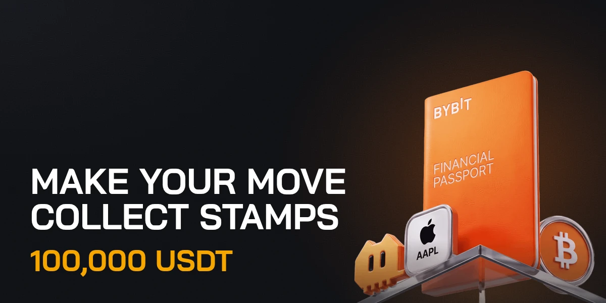 Bybit 스탬프 모으기 10만 USDT 이벤트